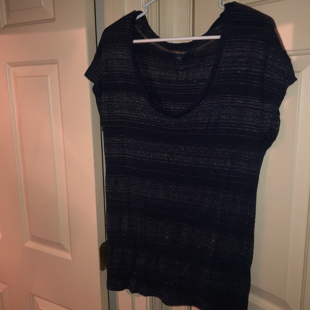 Navy striped Old Navy Knit Top Size Medium